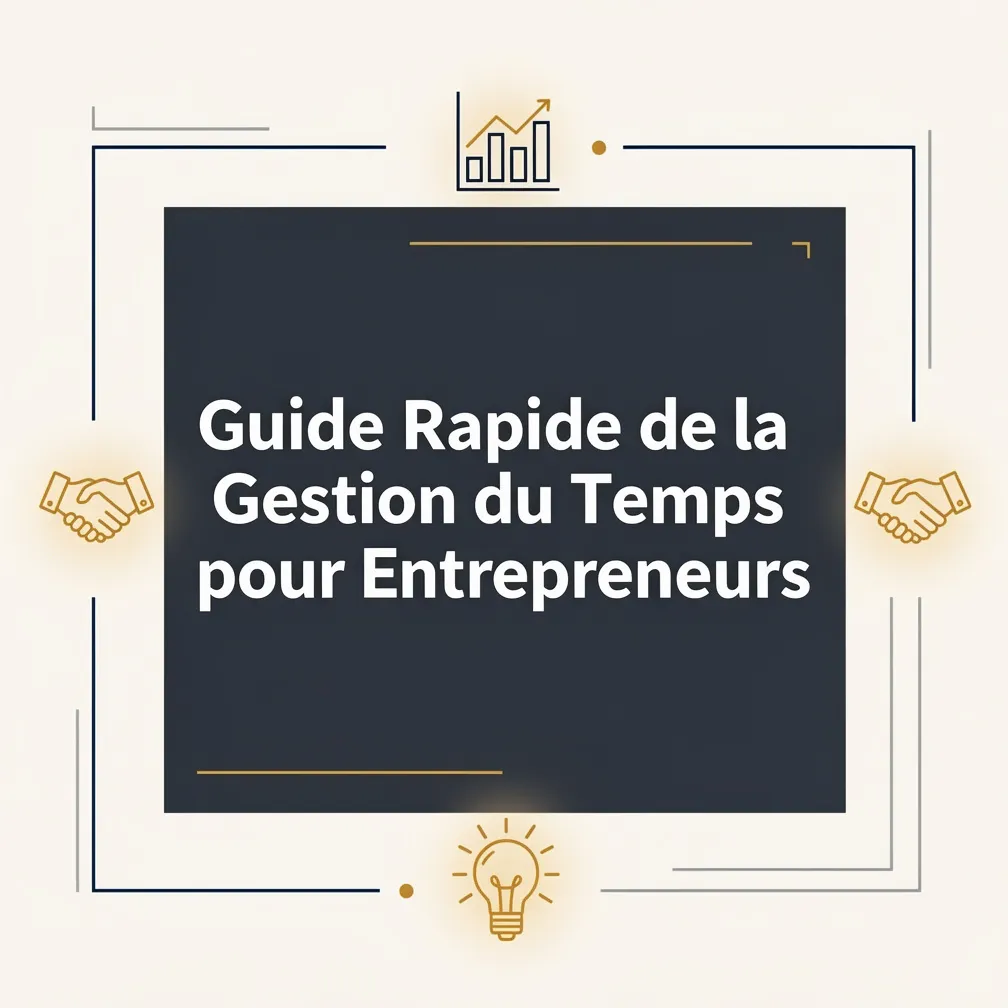 Guide Rapide de la Gestion du Temps pour Entrepreneurs
